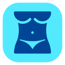 cuerpo delgado icon