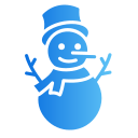 muñeco de nieve icon