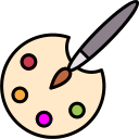 paleta de color icon