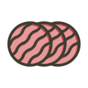 carne cruda icon