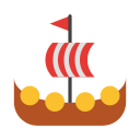 barco vikingo icon