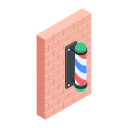 poste de barbero icon