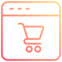 las compras en línea icon