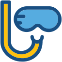 máscara de natación icon