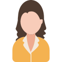 mujer de oficina icon