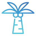 palmera de cocos icon