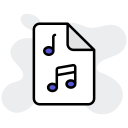 archivo de música icon