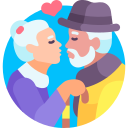 pareja de ancianos icon