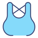 sutiã esportivo icon