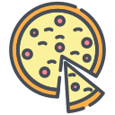 porción de pizza icon