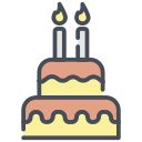 pastel de cumpleaños icon