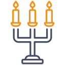 luz de una vela icon