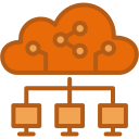 tecnología en la nube icon