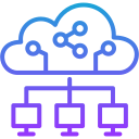 tecnología en la nube icon