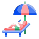 Cama solar icon