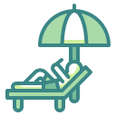 Cama solar icon