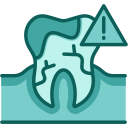 Broken tooth 