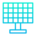 Panel solar icon