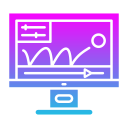 gráficos en movimiento icon