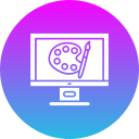 pantalla de computadora icon