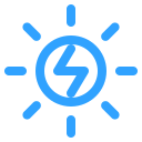 energía solar icon