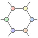 biología molecular icon