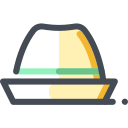 sombrero para el sol icon