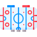 pista de hockey sobre hielo icon