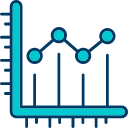 gráfico de linea icon