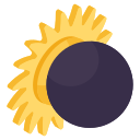 eclipse solar icon