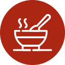 sopa caliente icon