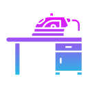 soporte de hierro 