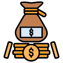 Money stack icon