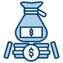 Money stack icon