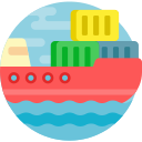 Barco de carga icon