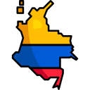 mapa de colombia 