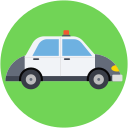 coche de policía icon