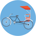 rickshaw de ciclo 