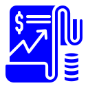 informe financiero icon