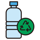 botella de agua reutilizable icon