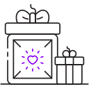 caja de regalo icon