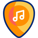 púa de guitarra icon