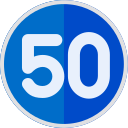 velocidad 50 icon