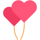 globos de corazon icon