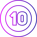 numero 10 icon