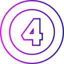 número 4 icon