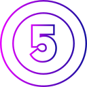 número 5 icon