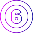 número 6 icon