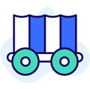 carruagem de cavalos 