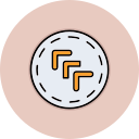 flecha diagonal icon